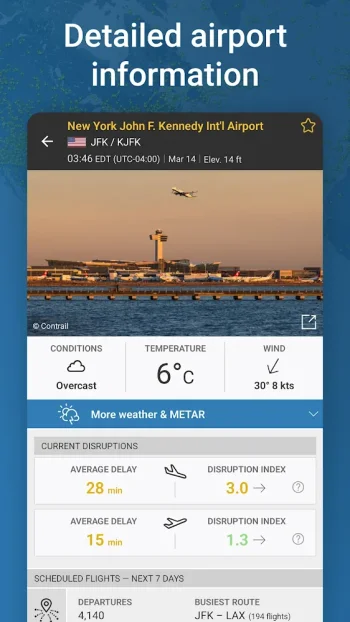 Flightradar24 трекер полетов - скриншот 5