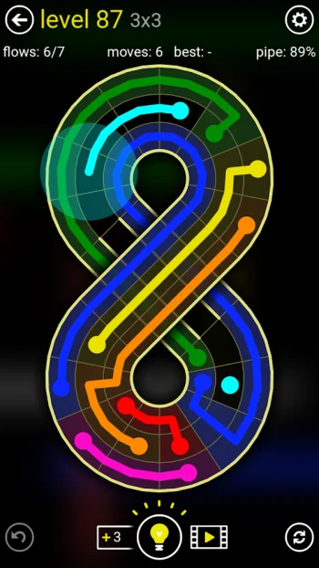 Flow Free: Shapes - скриншот 2
