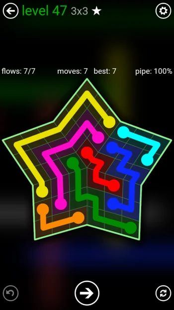 Flow Free: Shapes - скриншот 5
