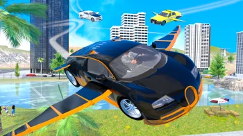 Flying Car Transport Simulator - скриншот 3