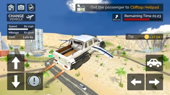 Flying Car Transport Simulator - скриншот 5