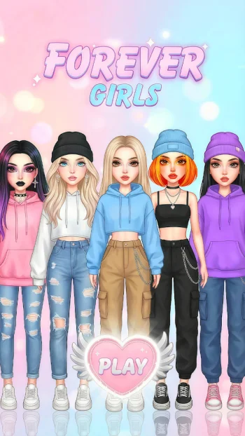 Forever Girls: Одевалки, Магия - скриншот 1