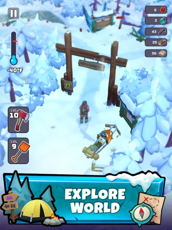 Frost World - Snow Survival - скриншот 2