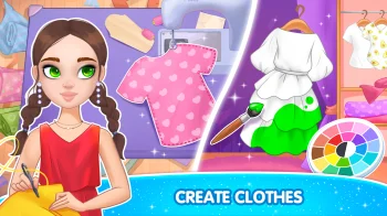 Игры девочек Макияж и одевалки - скриншот 2