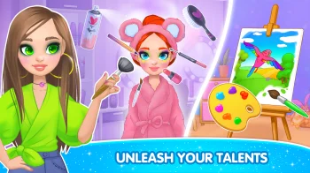 Игры девочек Макияж и одевалки - скриншот 5