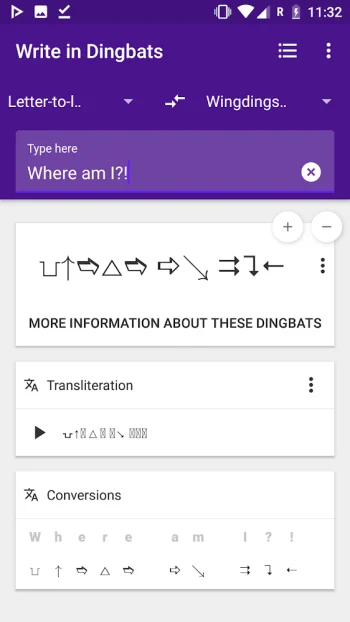 Дингбаты: Wingdings - скриншот 3