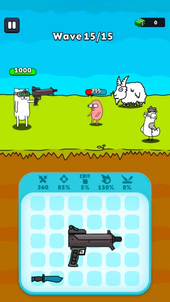 Gun Hero ― 2D игры-стрелялки - скриншот 1
