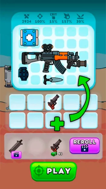 Gun Hero ― 2D игры-стрелялки - скриншот 3
