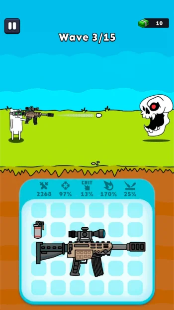 Gun Hero ― 2D игры-стрелялки - скриншот 4