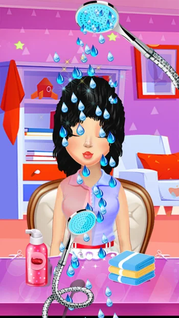 Hair Beauty Salon Makeup Game - скриншот 1