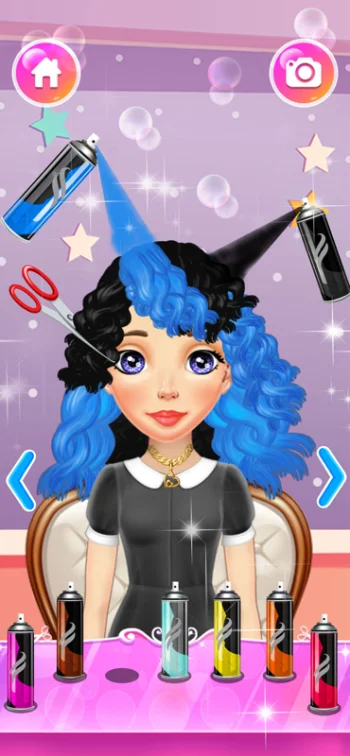 Hair Beauty Salon Makeup Game - скриншот 2