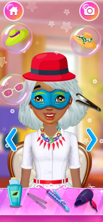 Hair Beauty Salon Makeup Game - скриншот 4