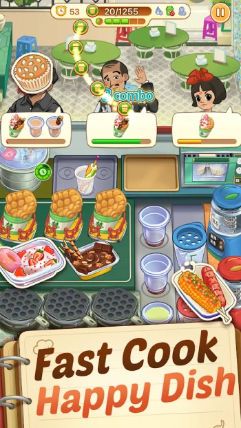 Happy Chef Mania: Cooking Game - скриншот 1
