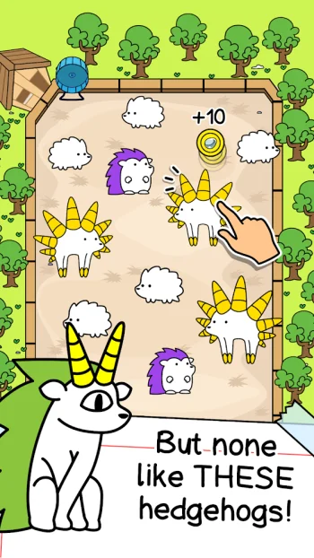 Hedgehog Evolution: Merge Idle - скриншот 2