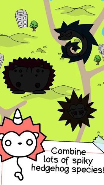 Hedgehog Evolution: Merge Idle - скриншот 3