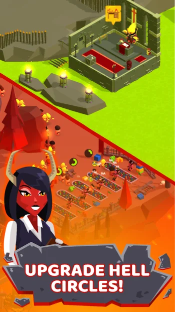 Hell Idle Tycoon: Devil Sim - скриншот 2