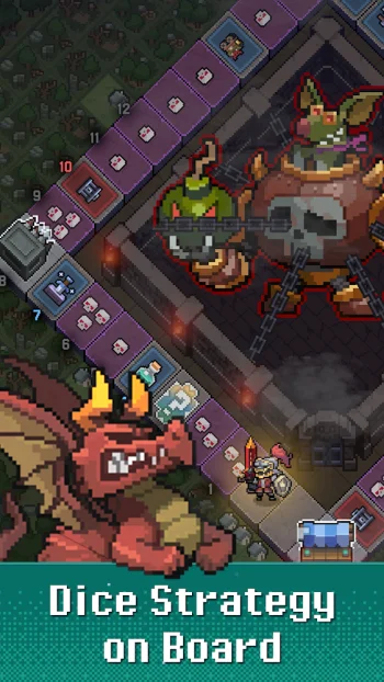 Heroll : Dice Roguelike - скриншот 2