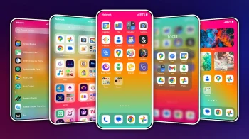 HiPhone Launcher OS Phone:Fast - скриншот 1
