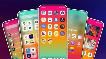 HiPhone Launcher OS Phone:Fast - скриншот 2