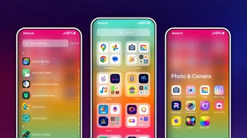 HiPhone Launcher OS Phone:Fast - скриншот 3