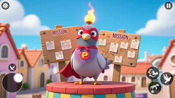 I am Crazy Bird Simulator 3D - скриншот 5
