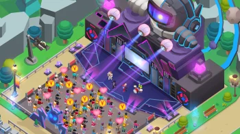 Idle Music Star Tycoon Games - скриншот 1