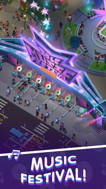 Idle Music Star Tycoon Games - скриншот 4