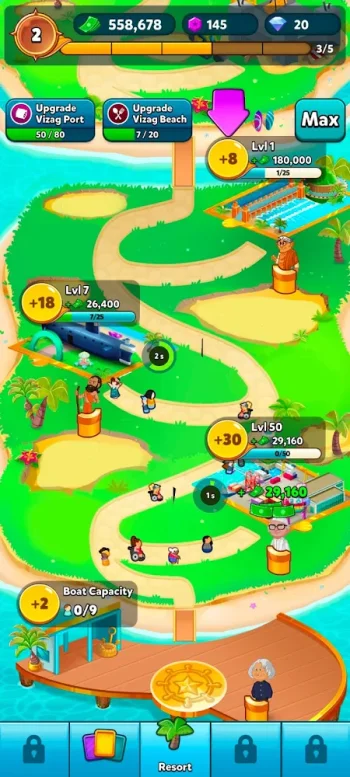 Indian Vacation Tycoon - скриншот 3