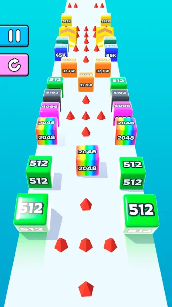 Jelly Run 2048: Игра Кубики - скриншот 1