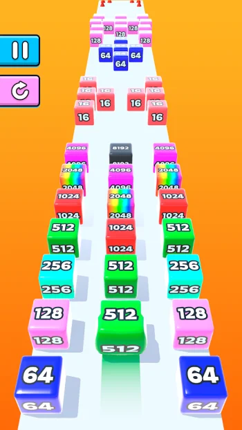 Jelly Run 2048: Игра Кубики - скриншот 2