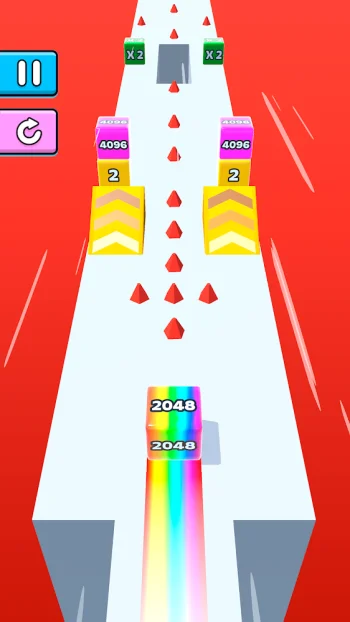 Jelly Run 2048: Игра Кубики - скриншот 5