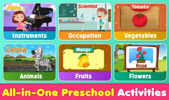 Kids English Learning Games - скриншот 1