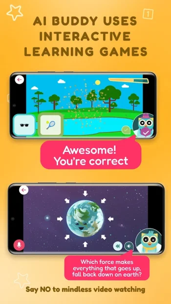 Kidzovo: Kids TV with AI Buddy - скриншот 2