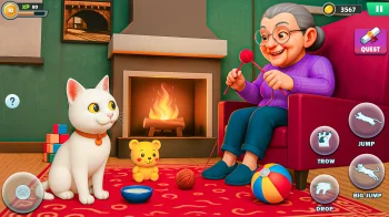 Kitty vs Granny Prank Battle - скриншот 4