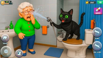 Kitty vs Granny Prank Battle - скриншот 5