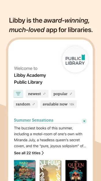 Libby, разработка OverDrive - скриншот 2