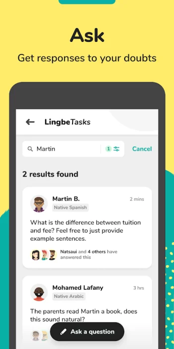 Lingbe: языковая практика - скриншот 4