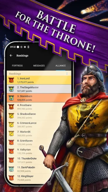 Lords & Knights Стратегия ММО - скриншот 3