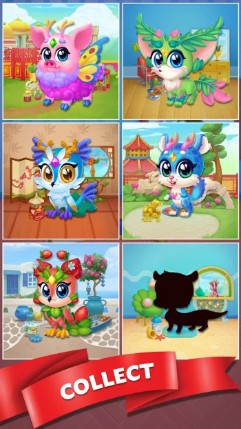 Magic Pets: Care & Merge - скриншот 3