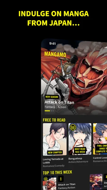 Mangamo Manga & Comics - скриншот 1
