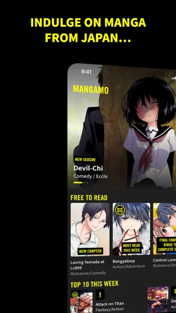 Mangamo Manga & Comics - скриншот 2