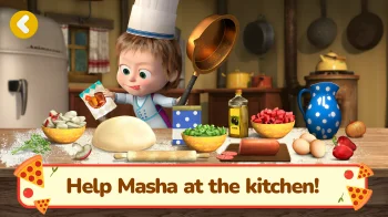 Маша и Медведь: Пиццерия Игра! - скриншот 2