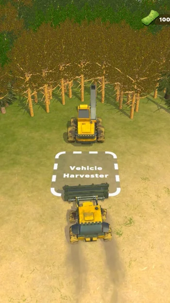 Mega Harvester: Lumber Factory - скриншот 1
