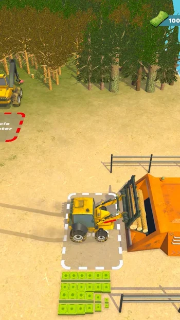 Mega Harvester: Lumber Factory - скриншот 3