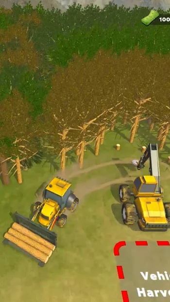 Mega Harvester: Lumber Factory - скриншот 4