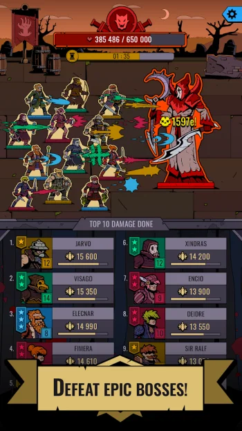 Merge Chronicles: Idle RPG - скриншот 1