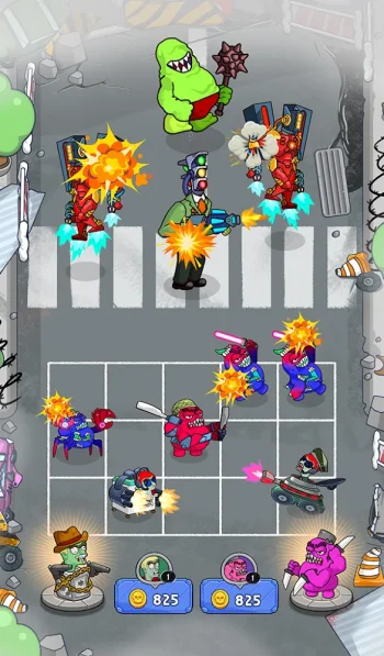 Merge Fight: Grim & Zombie War - скриншот 2