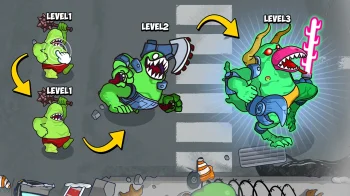 Merge Fight: Grim & Zombie War - скриншот 3
