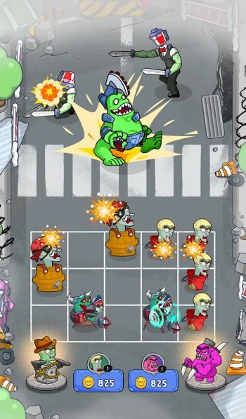Merge Fight: Grim & Zombie War - скриншот 4