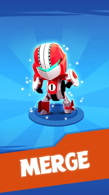 Merge Plane Robots - Idle Game - скриншот 1